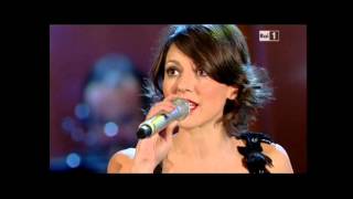 Simona Molinari In Cerca di Te Canto di Natale Daniele Fabiano alla batteria [upl. by Ness]