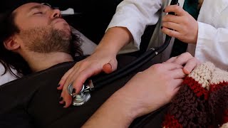 ASMR CLOSE UP Medical Exam  Real Person Relaxing Doctor Roleplay [upl. by Libby261]