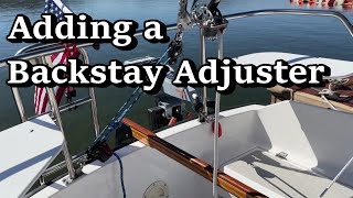 Adding a Backstay Adjuster [upl. by Zilla]