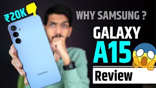 Samsung A15 5G Unboxing amp Review  Best Samsung Smartphone Under 20000 in 2024 [upl. by Solly988]