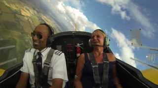 Aerobatic flight experience [upl. by Nauqan]