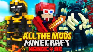 I Survived 100 Days With ALL THE MODS In Minecraft Hardcore [upl. by Clippard]