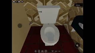 Laundromat restrooms in roblox 1st floor roblox [upl. by Erlene]