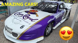 Vintage racing  Getting the 94 Terry Labonte Oldsmobile on trackwellkinda [upl. by Ennire]