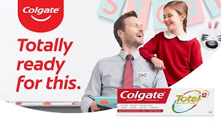 Be Totally Ready for Life  Colgate Total® Antibacterial Fluoride Toothpaste [upl. by Arihs]