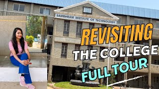 Revisiting My College  Memories Emotions and Reflections  SAIT Full Tour From Campus to Hostel [upl. by Ahcsropal]