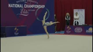 STOYANOVA Dara BUL HOOP  33125  Bulgarian Clubs Championship [upl. by Vevay179]