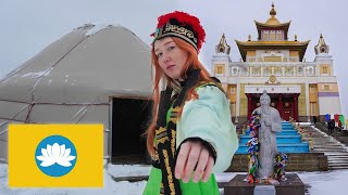 Is this Europe Celebrating the New Year in Kalmykia [upl. by Ellesirg]