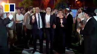 Bittersweet wedding for Israeli family [upl. by Whelan306]