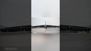 USAF B52H bombers taxi for takeoff [upl. by Ilarin]