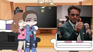 past teen wolf react to Tony Stark as stiles Gacha club [upl. by Rot]