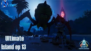 Broodmother and megapithecus Finally  Ultimate Island Series ep 14 Ark Survival Ascended [upl. by Enilkcaj]