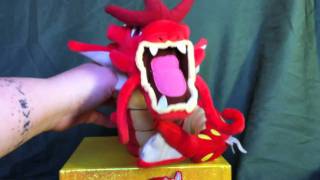 Red Gyarados Pokemon Center Exclusive Plush [upl. by Ridan816]