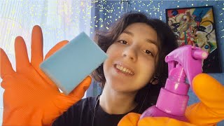 ASMR🧤😴 Household Latex Gloves Will Make You Calm Down No Talking [upl. by Nuhsal884]