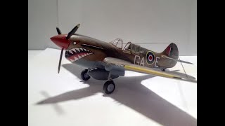 Curtiss P40kKittyhawk MkIII Směr [upl. by Ion]