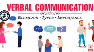 Types of Communication  Verbal Communication [upl. by Noteek]