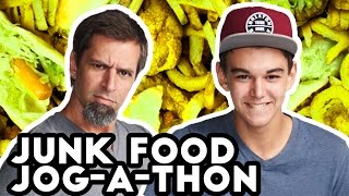 Josh Darnit v AJMG Junk Food JogAThon [upl. by Roderich]