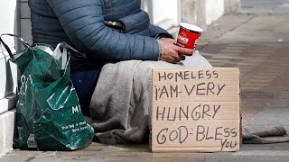 Scammer homeless vs Homeless Charity the Irony ireland [upl. by Casmey]