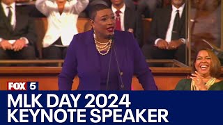 MLK Day Keynote Speaker Rev Shavon ArlineBradley  FOX 5 News [upl. by Clancy]