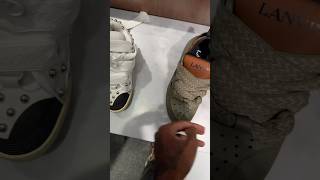 Lanvin sneakers 👟😱😱😱 fyp explore designer lanvin foryou sneakers vlog og [upl. by Yruj]