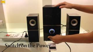 How to Connect iPodMP3 Player to PC Speakers [upl. by Rosenberg582]