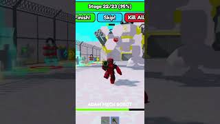 Bye Bye Bye DEADPOOL vs ADAM MECH ROBOT LANKYBOX PRISON roblox [upl. by Nylhtak]