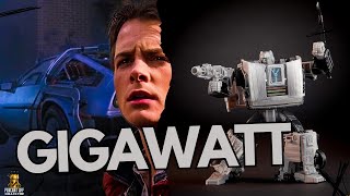 Transformers Generations Collaborative Back to the Future Gigawatt Unboxing amp Review [upl. by Alahcim402]