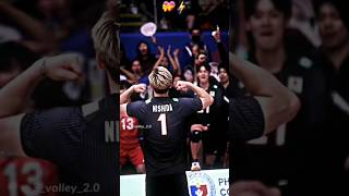 nishada serves Japan nishada Japan best player youtubeshorts trending volleyball [upl. by Smallman]