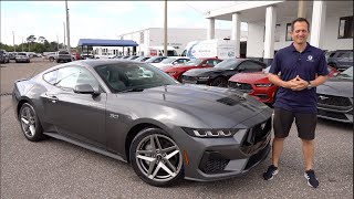 Is the 2024 Ford Mustang GT a BETTER sports car than a BMW M4 [upl. by Amesari]