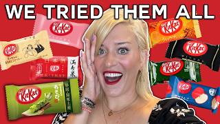 We Tried 31 Kit Kat Flavors And Ranked Them [upl. by Frere]