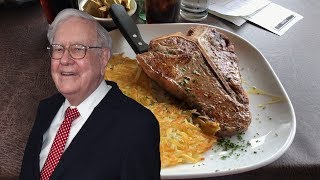 Take a look inside Warren Buffetts favorite Omaha steakhouse [upl. by Desdamonna773]