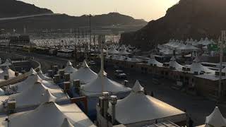 Mina tentenkamp mekka en djamarat jamaraat [upl. by Eidurt]