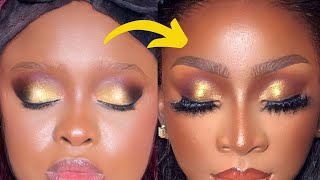 SIMPLE EYESHADOW TUTORIAL FOR BEGINNERS  VERY DETAILED [upl. by Eiramlatsyrk]