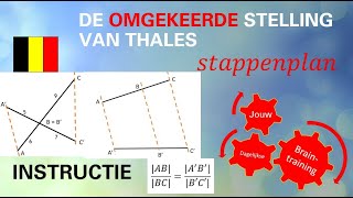 Instructievideo De omgekeerde stelling van Thales [upl. by Ngo]