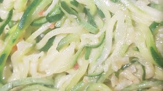 Spaghetti de courgettes à lantillaise [upl. by Marbut]