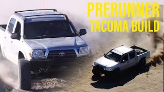 DESERT TACOMA PRERUNNER BUILD  JD FABRICATION [upl. by Adlai]