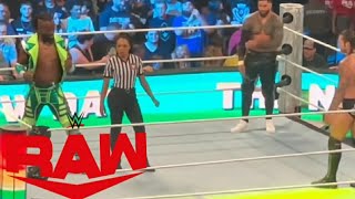 Jey Uso vs Karrion Kross vs Kofi Kingston IC Tournament  WWE Raw [upl. by Ahseenal]