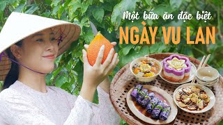 Mâm cơm chay ngày Vu Lan báo hiếu nét đẹp văn hóa Việt Nam  Khói Lam Chiều 149  Vu Lan Festival [upl. by Oratnek]