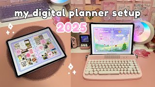 My 2025 Digital Planner Setup 💕 Plan With Me on iPad  Goodnotes 6  Digital Planning [upl. by Favien]