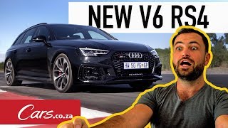 New V6 Audi RS4 Avant  More Torque More Fun [upl. by Alimhaj]