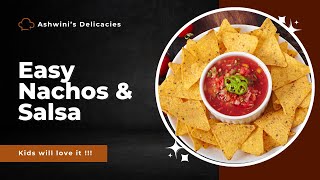 Nachos recipe  Nachos chaat recipe  Nachos amp Spicy Salsa at home  Nachos Chips Recipe [upl. by Nnek]