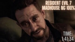 World Record RE7 Madhouse NG 100 Speedrun  Time 14134 [upl. by Ricardo]