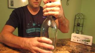 How To Cut A Glass Bottle Neck Bottle Cutter Review [upl. by Haskins]