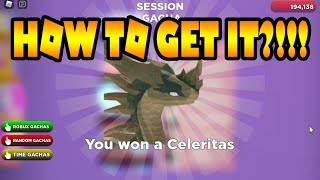 CELERITAS quotHOW TO GET ITquot  Creatures of Sonaria [upl. by Alrats963]