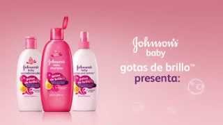 JOHNSONS ® baby gotas de brillo ™  TRENZA REAL [upl. by Nnylorac]