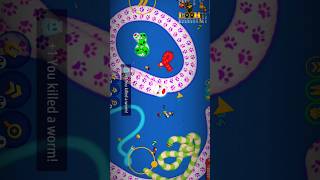 Worms zone io  Snake Game 2024  slither snake  oggy Saamp  Saamp wala Game  Rắn Săn Mồi shorts [upl. by Gnaig]