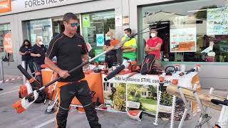 Demo vareadores SP 482 Y SP 92 STIHL en Agrocor [upl. by Hamlet]