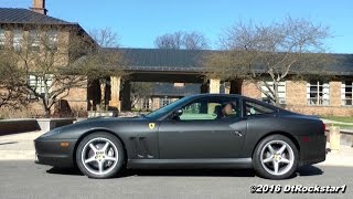 Ferrari 550 Maranello Ripping the Streets [upl. by Lawton]