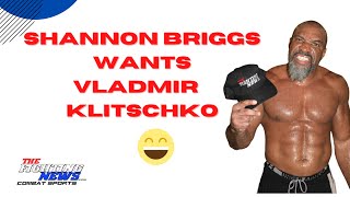 Shannon Briggs antagonizing Wladimir Klitschko moorer Holyfield [upl. by Giesser570]