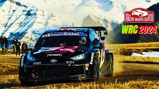 Best Of Rally Montecarlo 2024 Highlight [upl. by Hofmann]